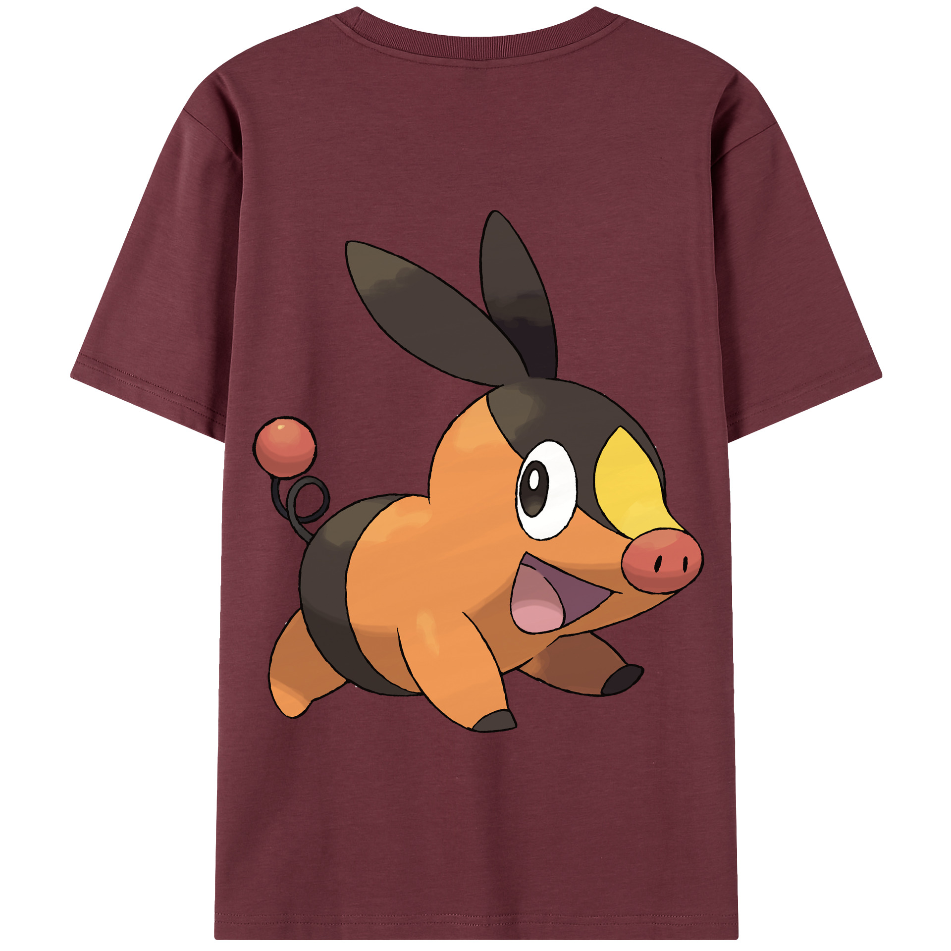 （画像用） ポケットモンスター Pokémon 綿100％半袖Tシャツ（背面プリント）
